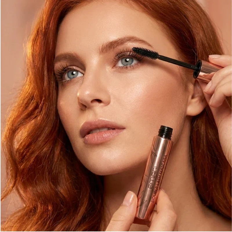 EMANI blakstienų tušas/serumas "Double Lash Mascara", 7 ml