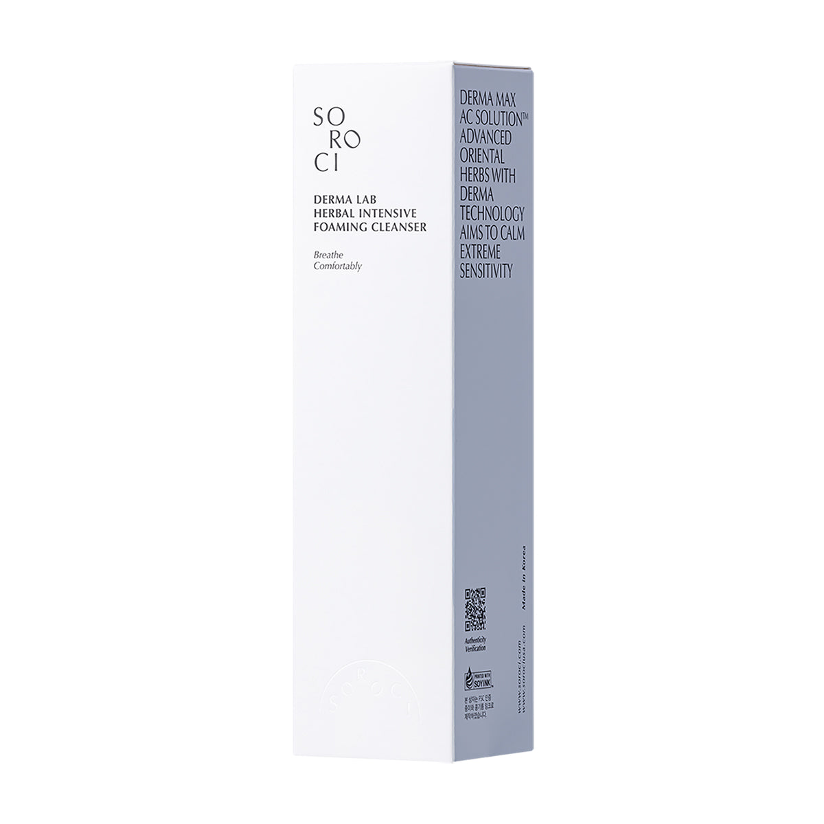 SOROCI "Derma Lab Herbal" face wash, 120 ml