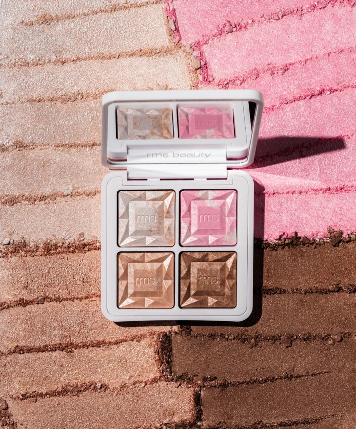 RMS švytėjimo suteikianti veido paletė "ReDimension Daily Glow Sheer Highlighter Palette", 8.8 g