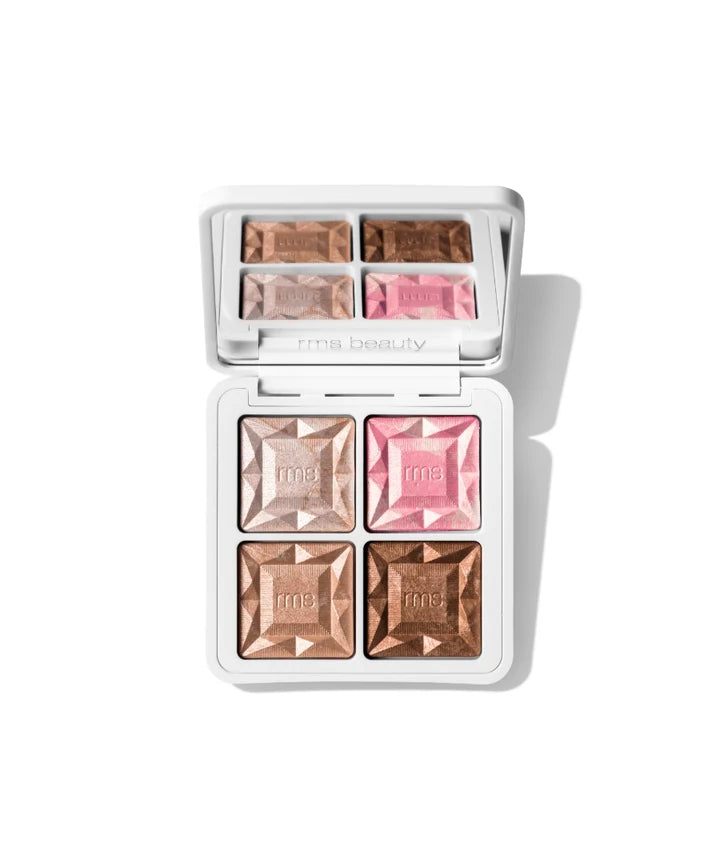 RMS švytėjimo suteikianti veido paletė "ReDimension Daily Glow Sheer Highlighter Palette", 8.8 g