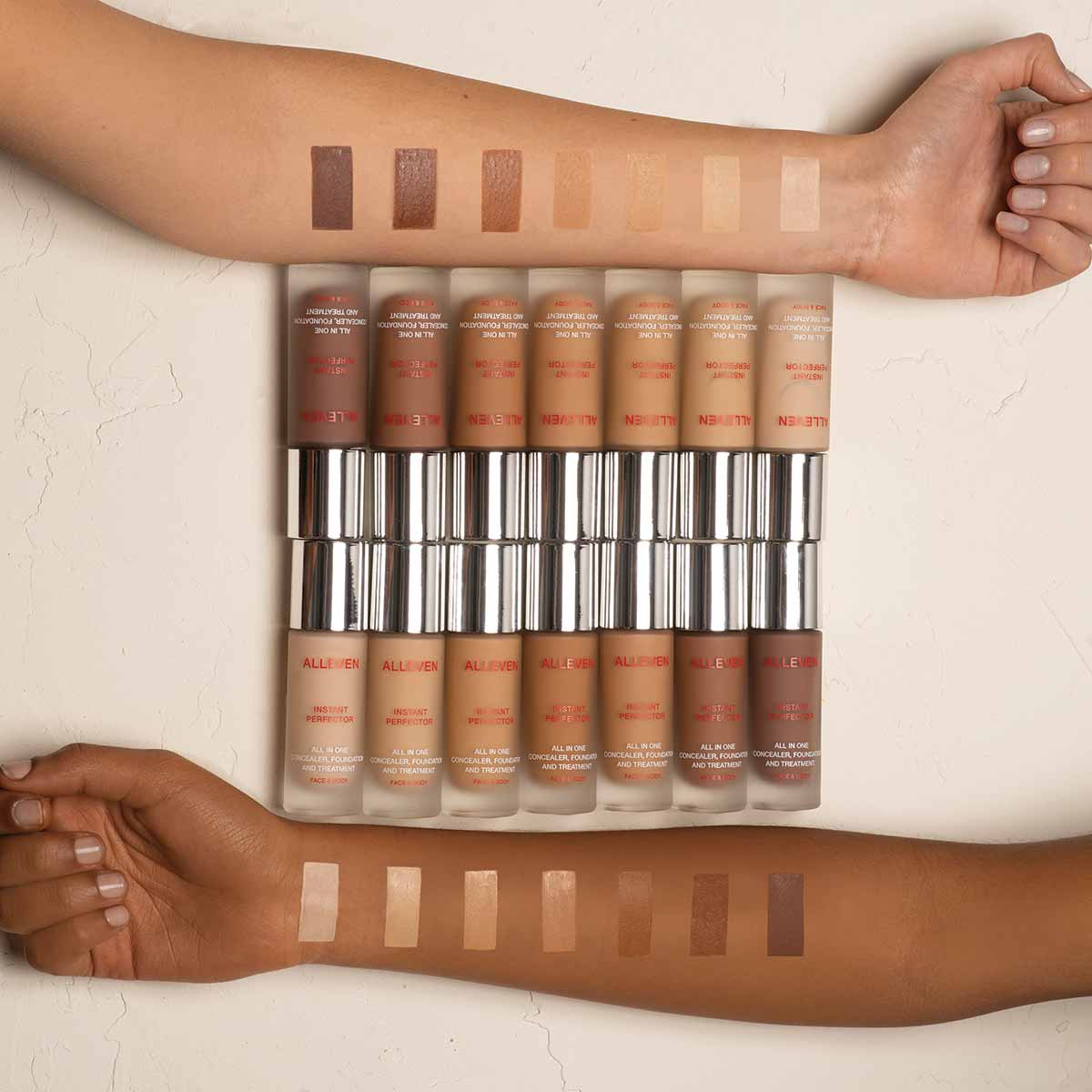 ALLEVEN foundation set - Opal (very light)