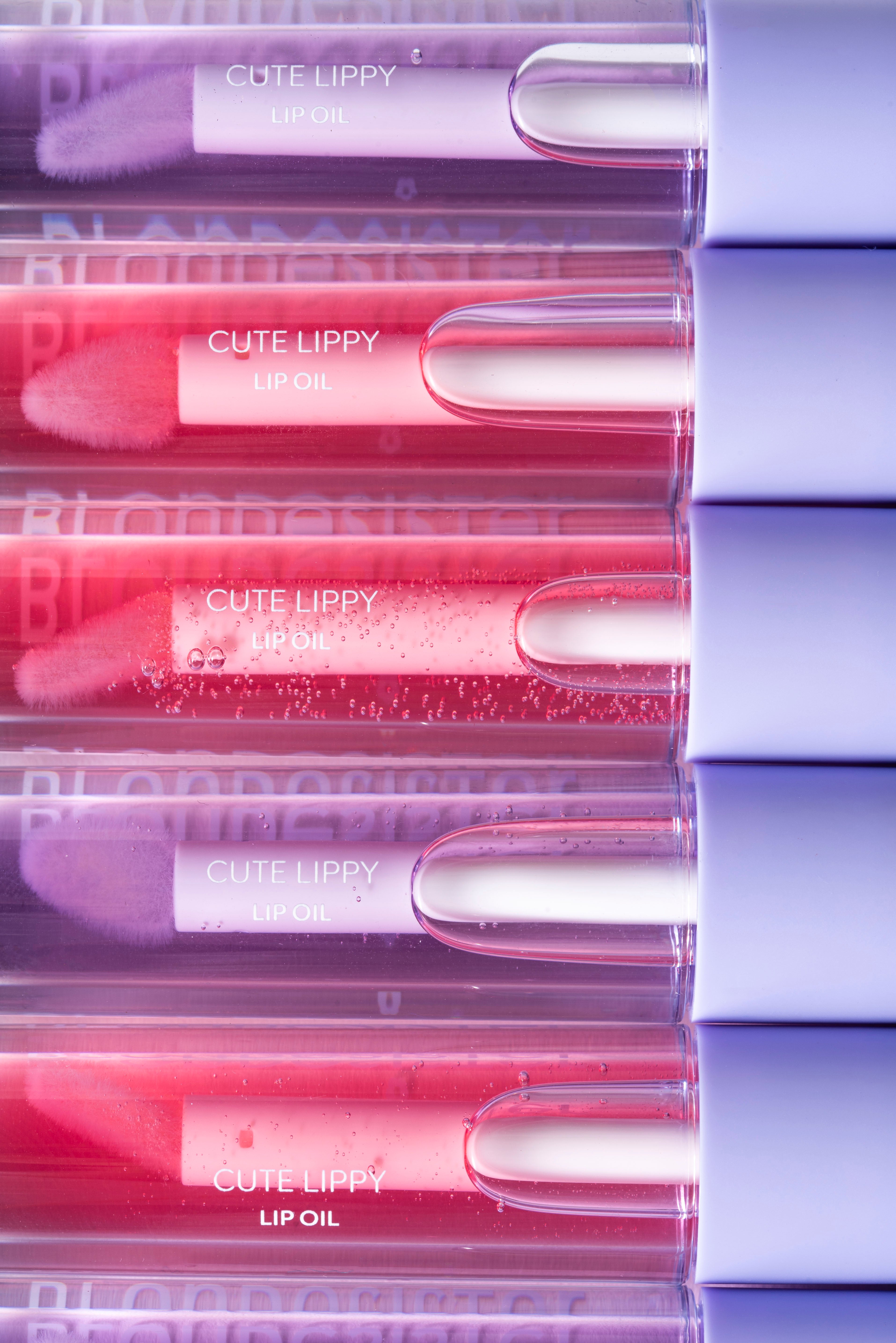 BLONDESISTER Lip Care Set "Kiss Me More" (Colorless Lip Oil 7 ml and Lip Scrub 3 ml)