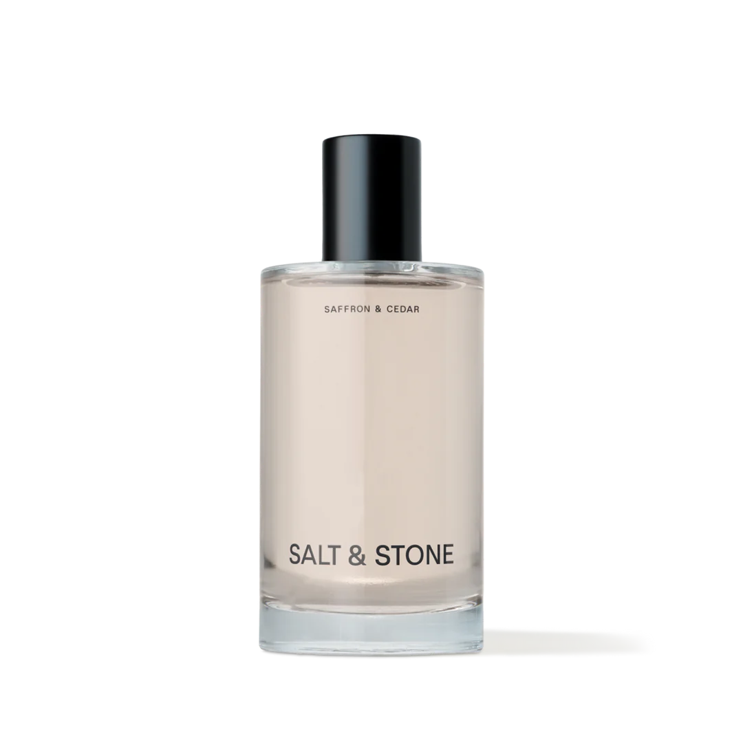 SALT & STONE body mist "Saffron & Cedar", 100 ml