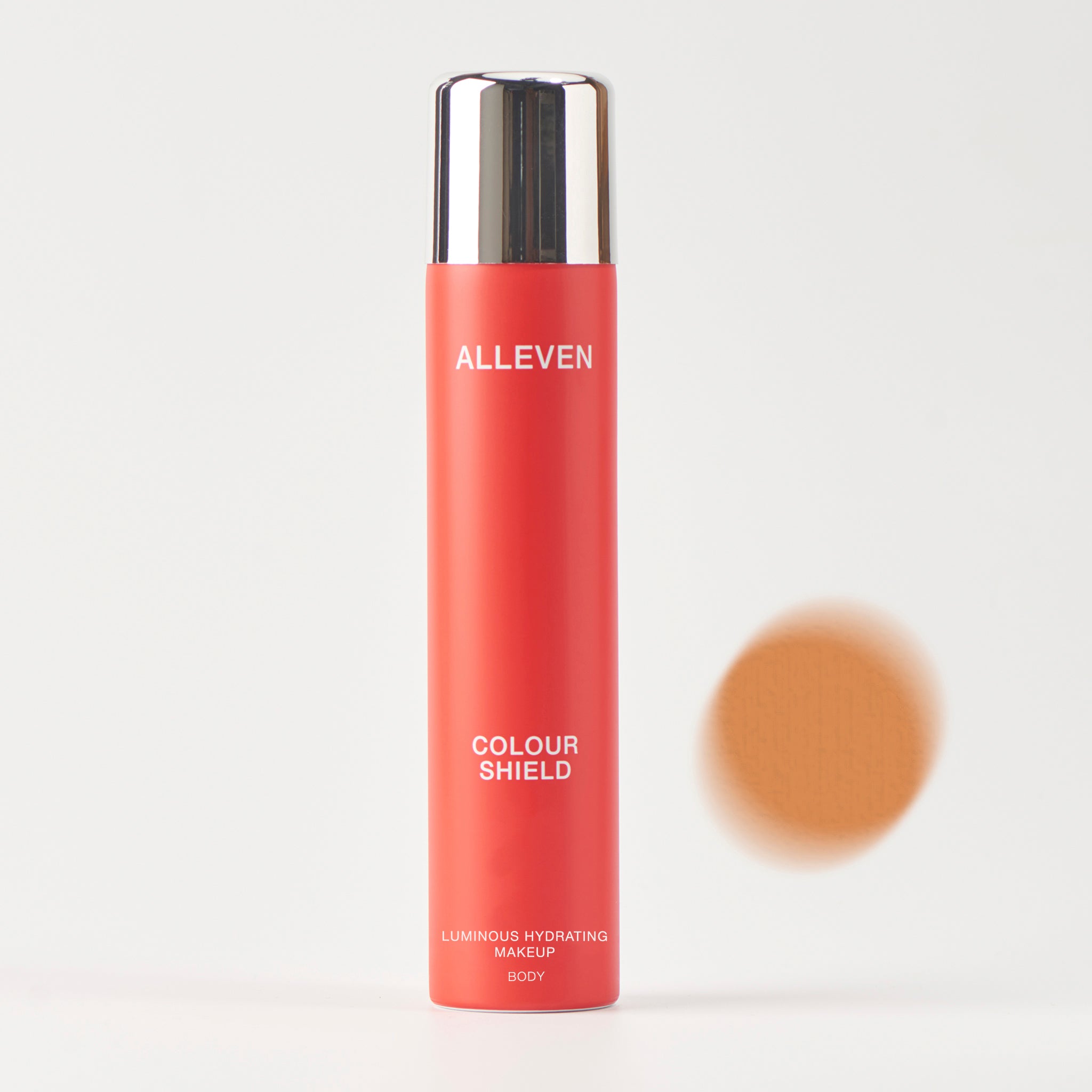 ALLEVEN purškiamas makiažo pagrindas kūnui „Colour Shield Body“, 200 ml