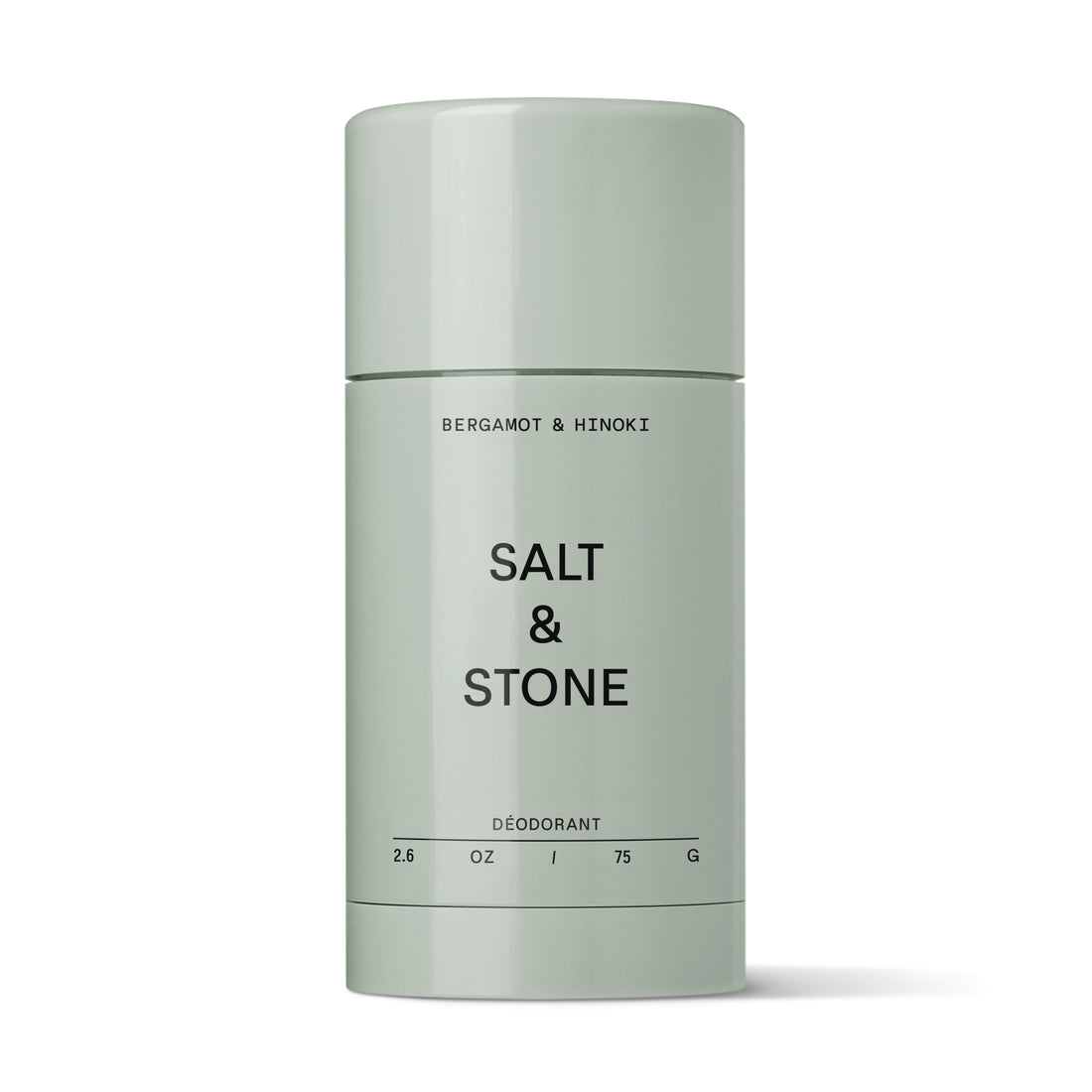SALT & STONE dezodorantas "Bergamot & Hinoki", 75 g