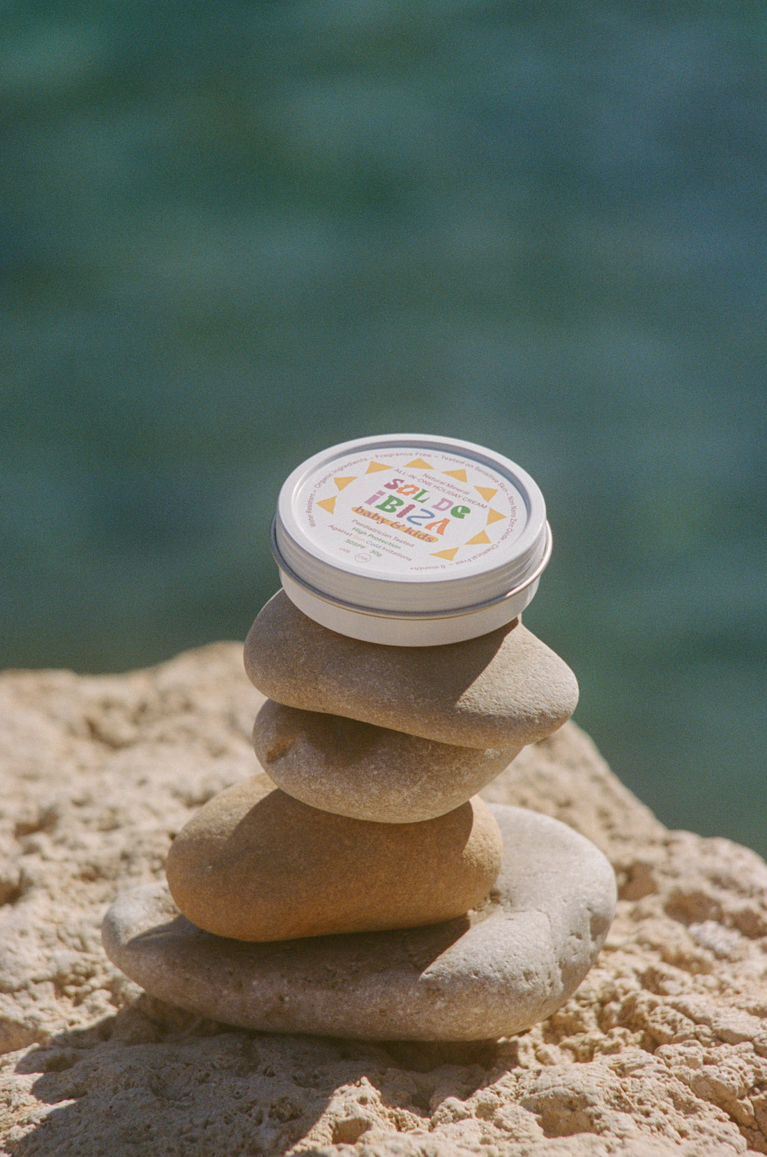 SOL DE IBIZA face and body sun protection cream for children BABY&KIDS SPF 30, 30 g