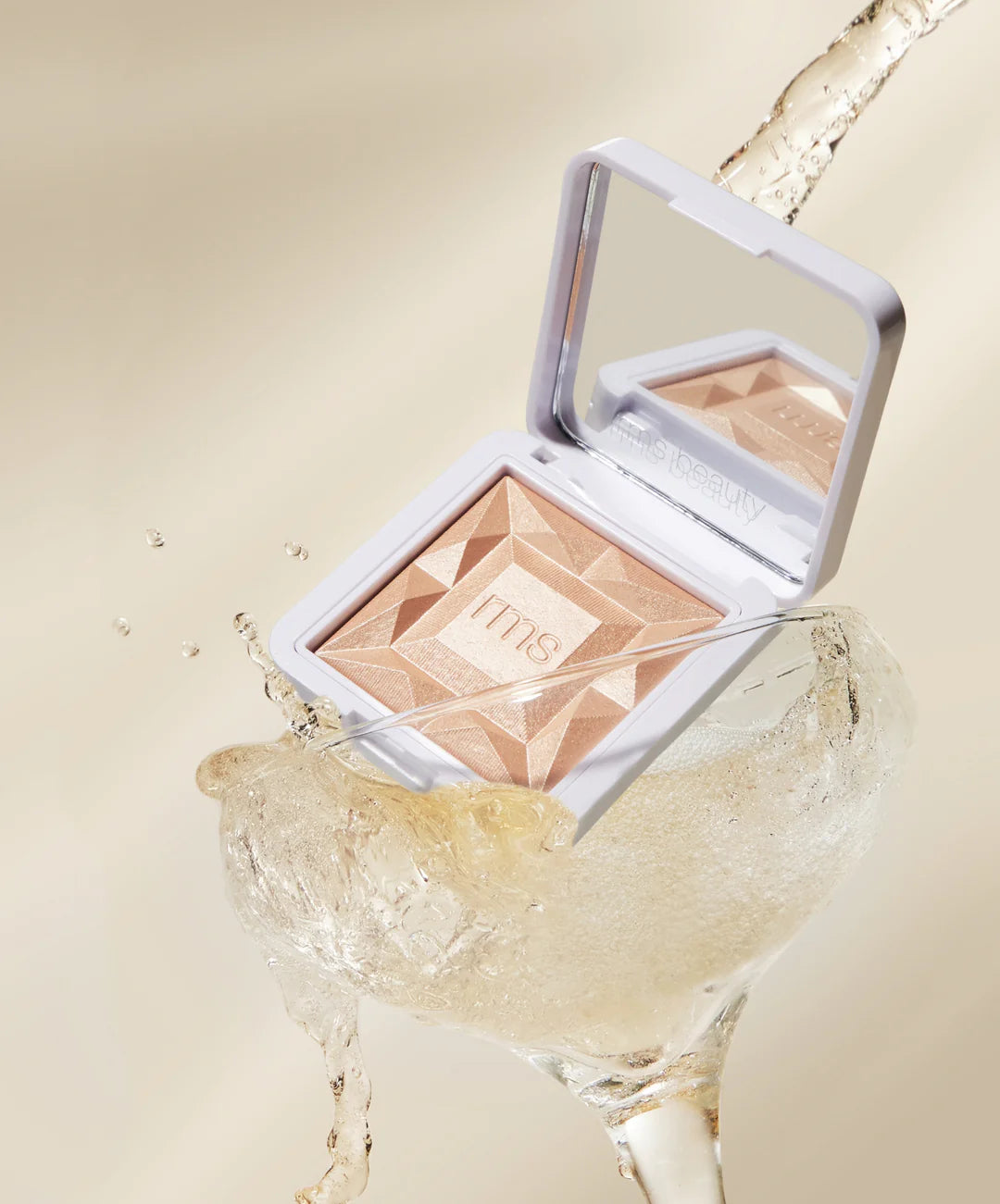 RMS švytėjimo suteikianti pudra "ReDimension Hydra Dew Luminizer - Prosecco Fizz", 7 g