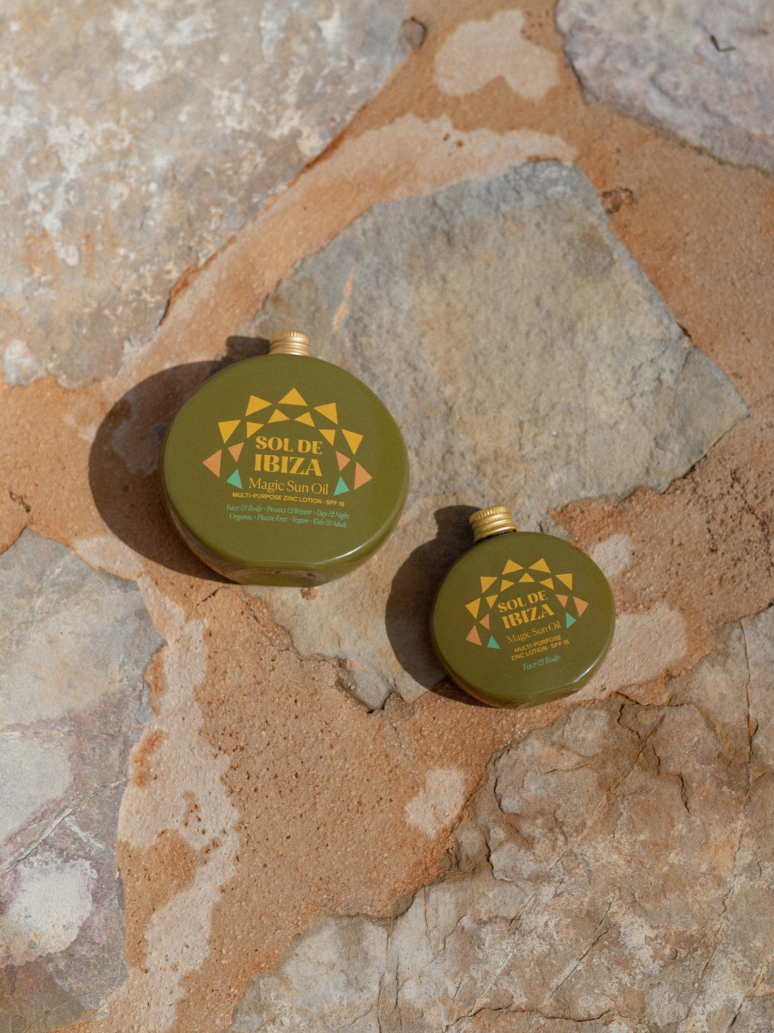 SOL DE IBIZA face and body milk with SPF 15, 30 ml