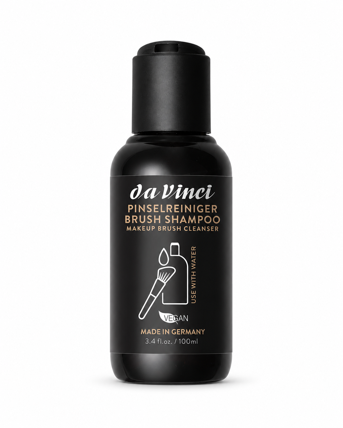 DA VINCI makiažo šepetėlių šampūnas 4836, 100 ml
