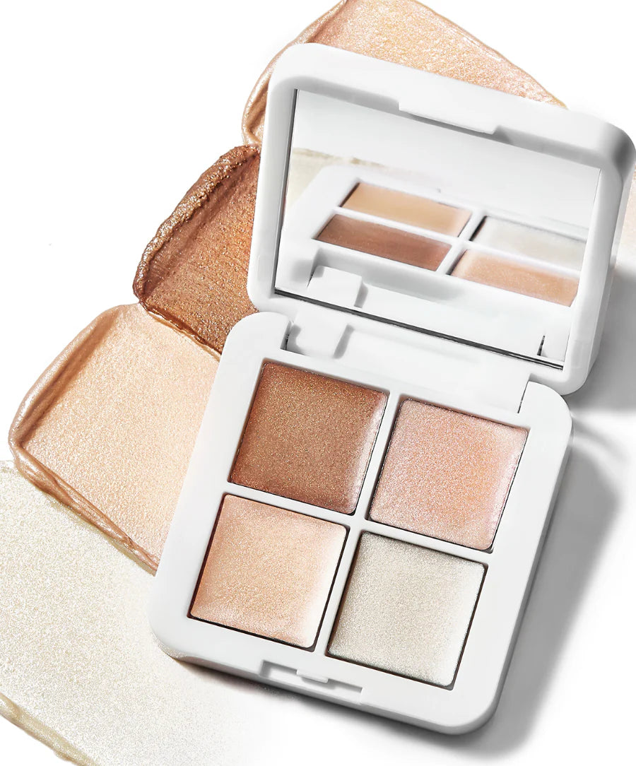 RMS Living Luminizer Glow Quad Mini Palette, 4.8g