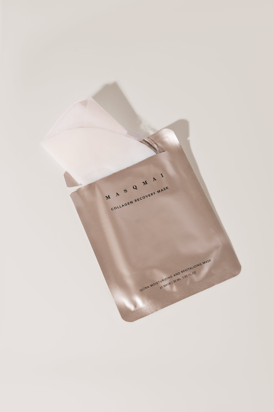 MASQMAI drėkinanti kaukė "Collagen Recovery Mask", 4 vnt.