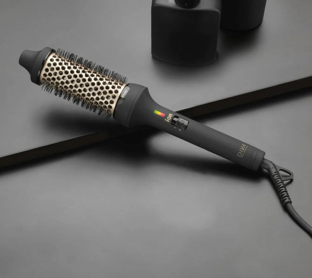 DIVA PRO STYLING karšto oro keramikinis šepetys "Ceramic Hot Brush", 40 mm
