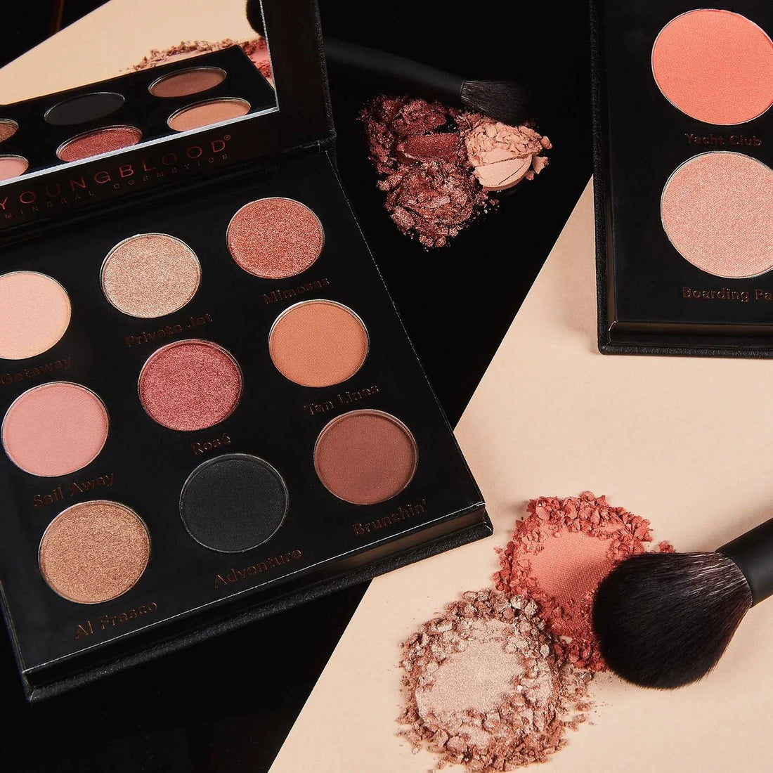 YOUNGBLOOD Contouring and Eyeshadow Palette "Weekender"