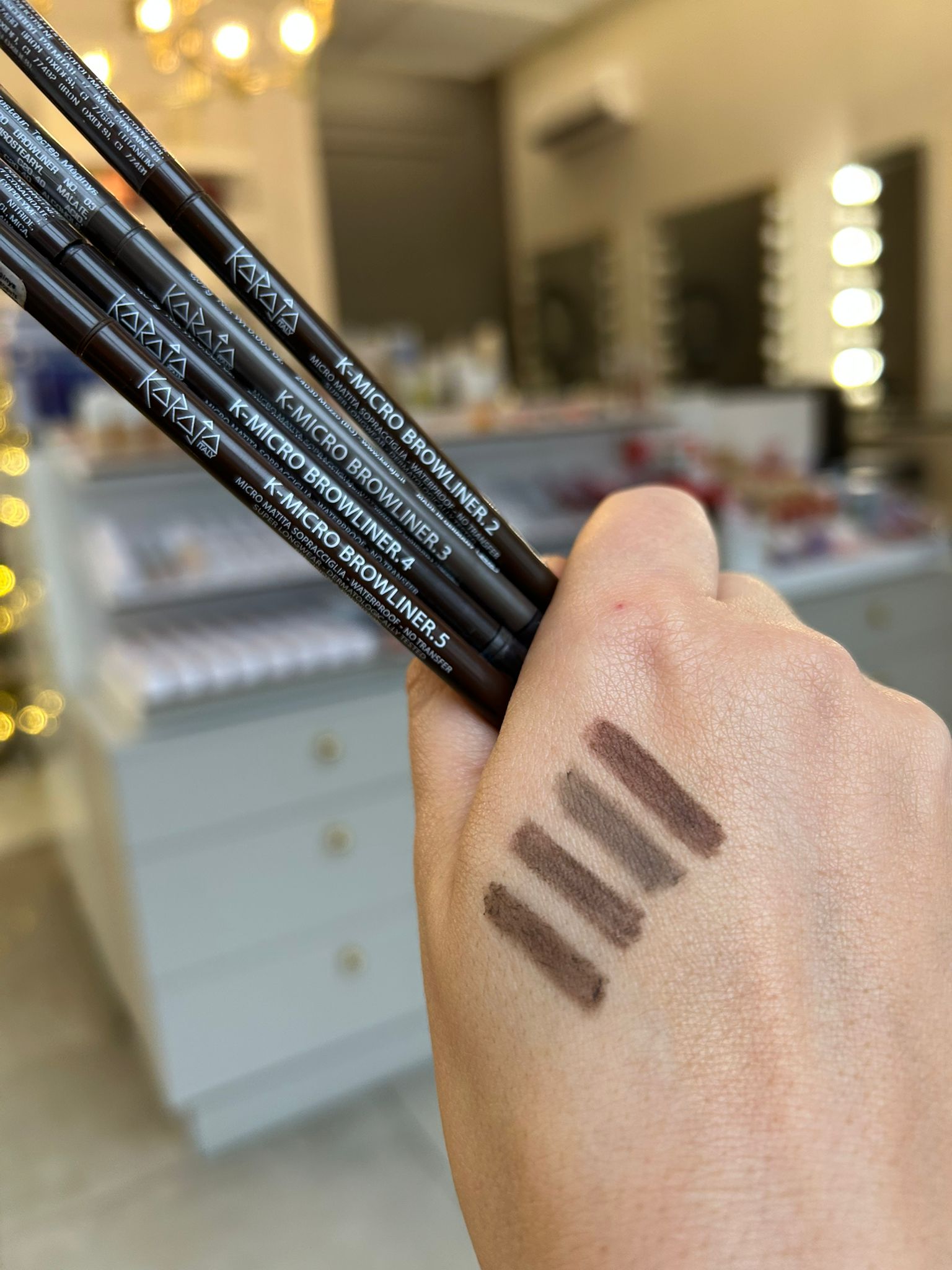 KARAJA eyebrow pencil "K-Micro Browliner", 0.09 g