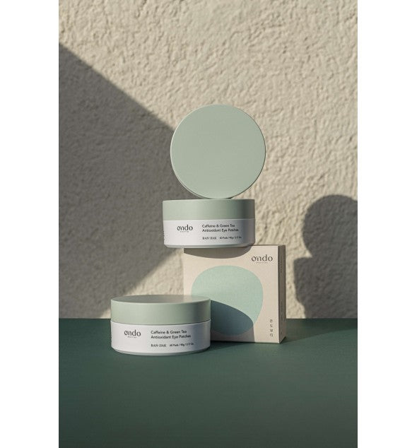 ONDO paakių padeliai su antioksidantais ,,Caffeine & Green Tea” (60 vnt), 90 g