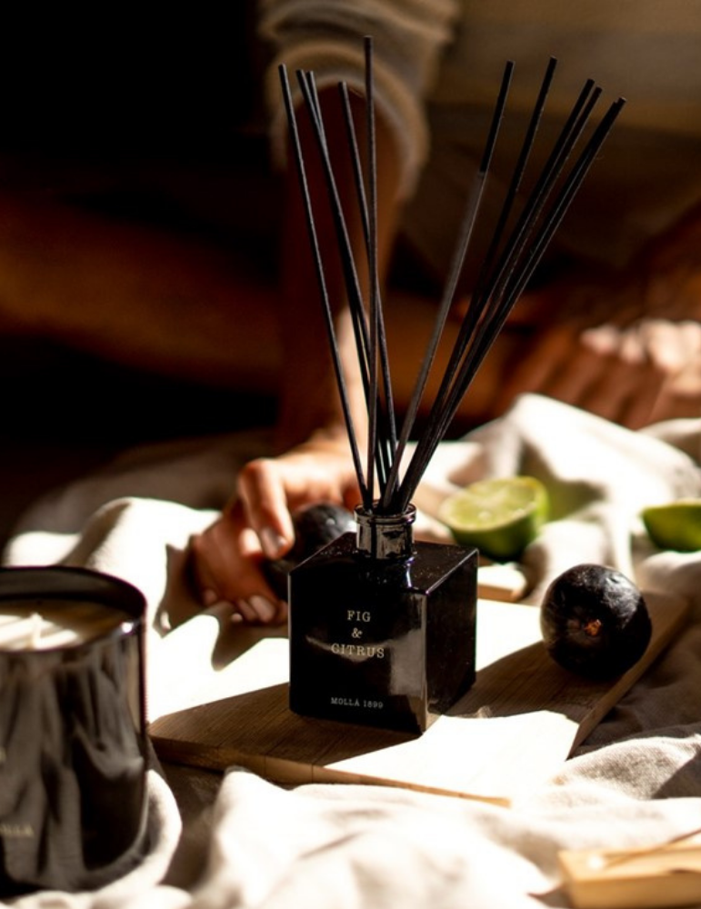 CERERIA MOLLA namų kvapas su lazdelėmis „Fig & Citrus“, 100 ml