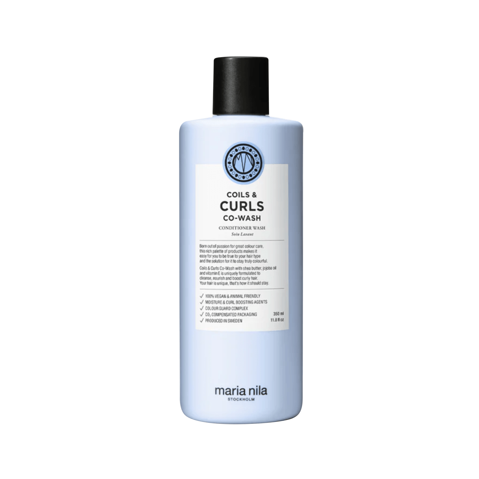 MARIA NILA šampūnas/kondicionierius garbanotiems plaukams "Coils & Curls Co-Wash", 350 ml