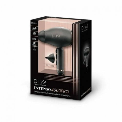 DIVA PRO STYLING plaukų džiovintuvas "Intenso 4000 Pro Compact"