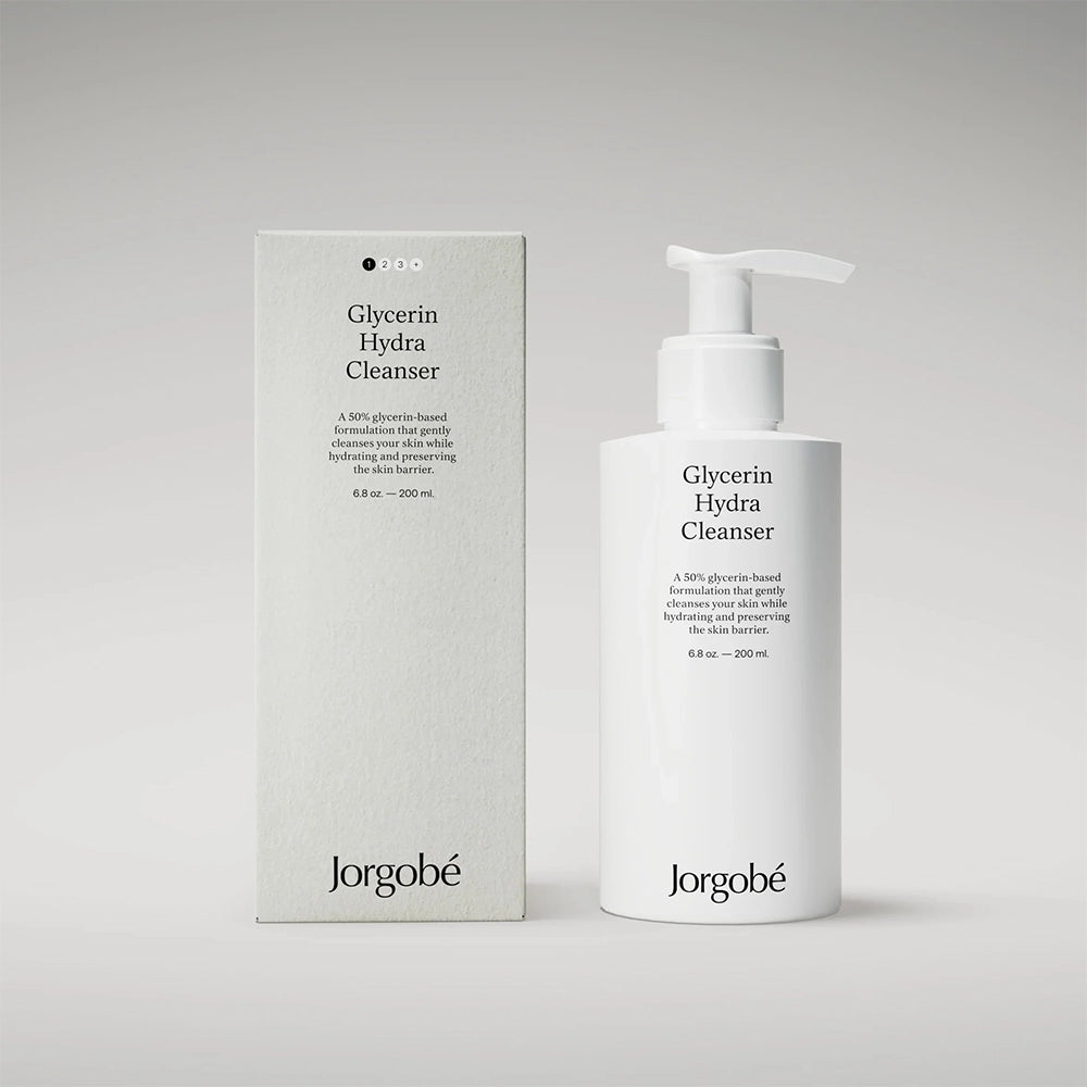 JORGOBE prausiklis su glicerinu "Glycerin Hydra Cleanser", 200 ml