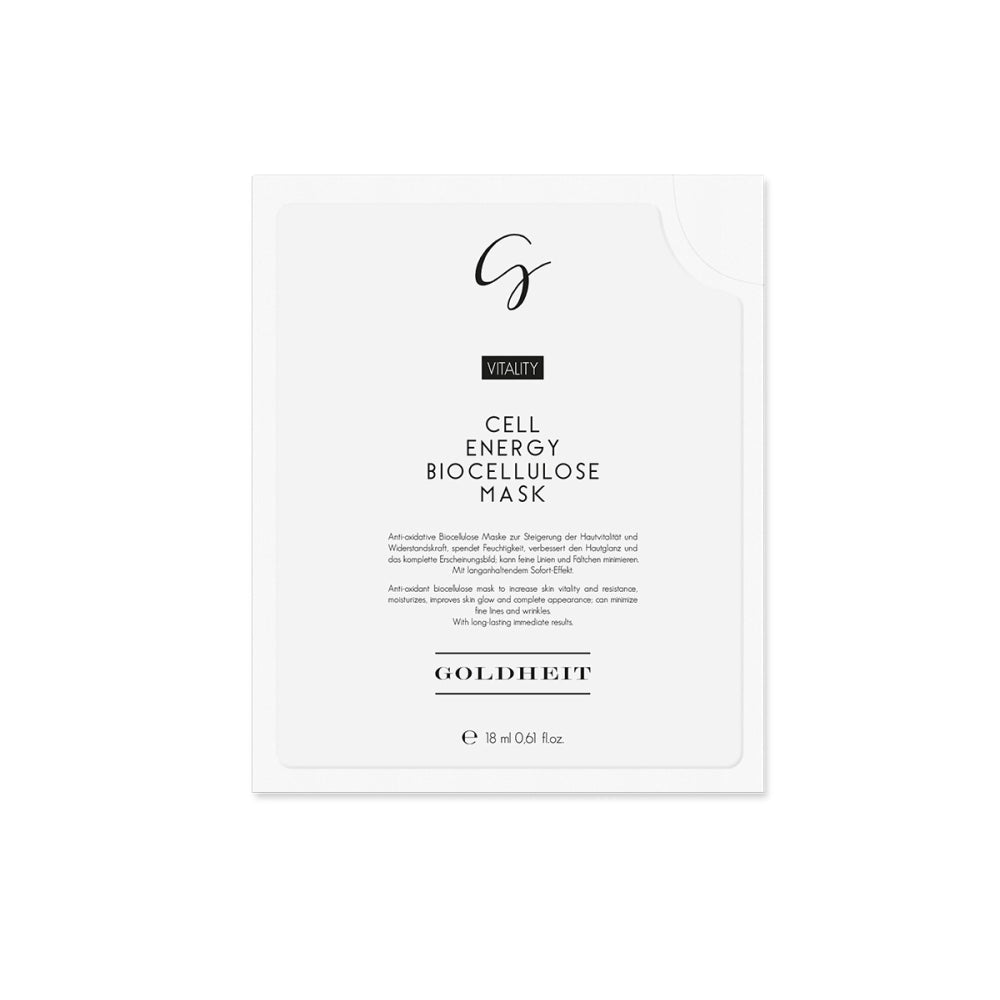 GOLDHEIT bioceliuliozės kaukė, 1 vnt.