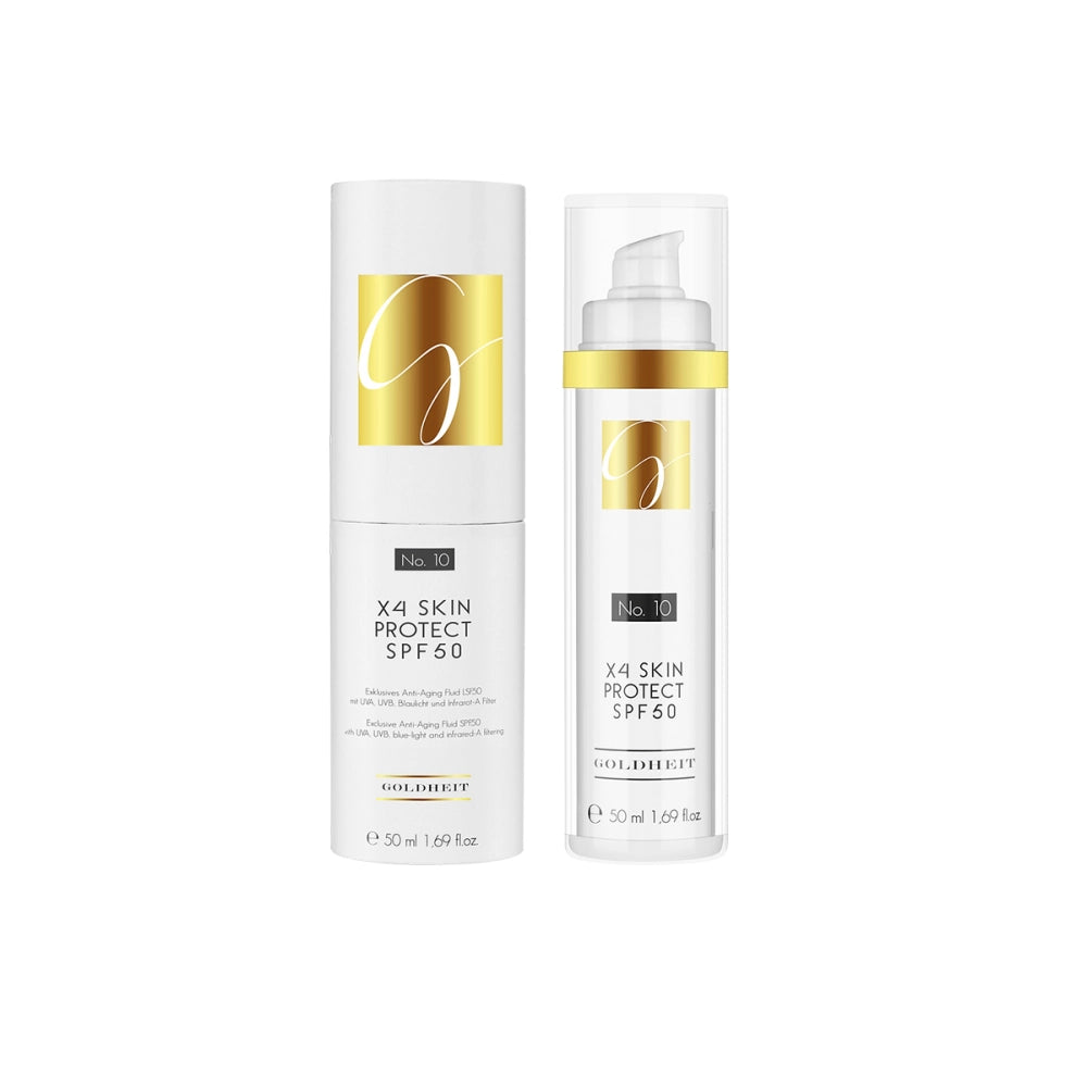 GOLDHEIT veido serumas su SPF 50 "X4 Skin Protect SPF 50", 50 ml