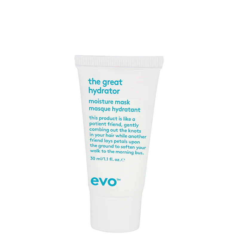 EVO drėkinamoji plaukų kaukė „The Great Hydrator“, 30 ml