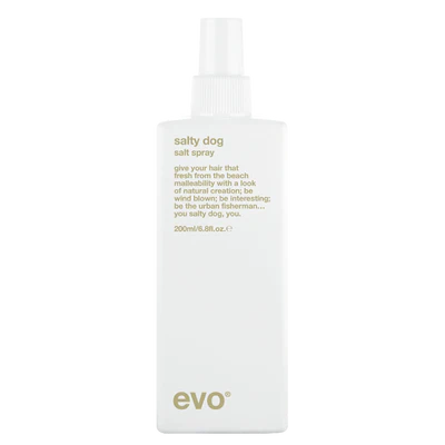 EVO paplūdimio plaukų tekstūros purškiklis „Salty Dog“, 200 ml