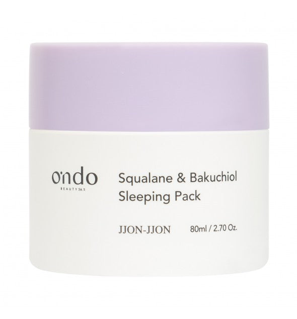 ONDO naktinė kaukė "Squalane & Bakuchiol Sleeping Pack", 80 ml