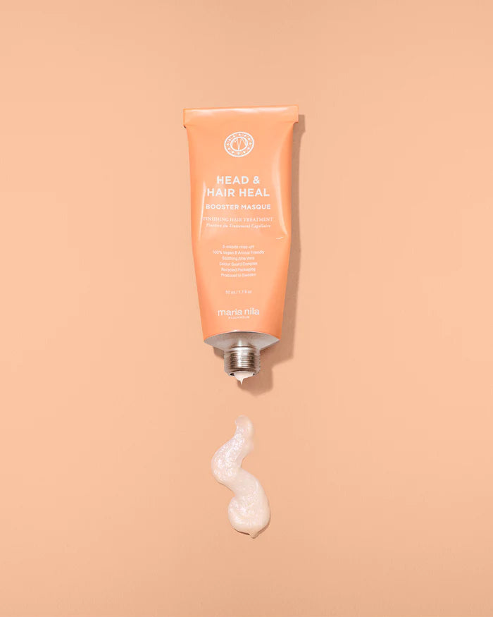 MARIA NILA maitinanti plaukus greito poveikio kaukė – "Head & Hair Heal Booster Masque", 50 ml