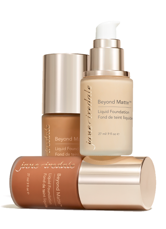 JANE IREDALE matifikuojantis skystas mineralinis makiažo pagrindas "Beyond Matte Liquid Foundation", 27 ml