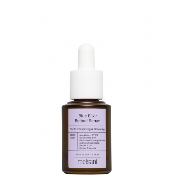 MEISANI serum with retinol "Blue Elixir", 15 ml
