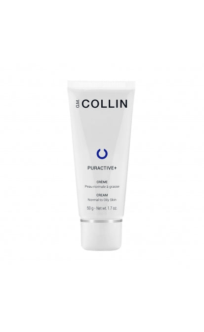 G.M. COLLIN "Puractive+" veido kremas mišriai ir riebiai odai, 50 ml