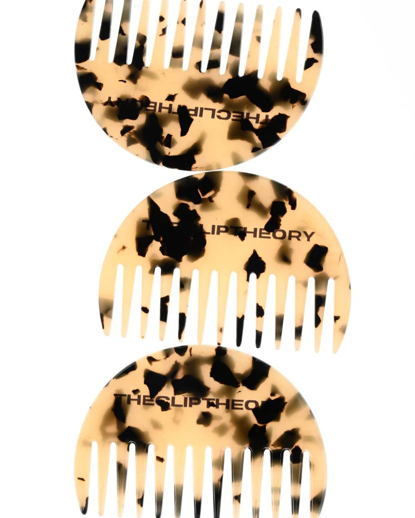 The CLIP THEORY šukos "Muse Flat Comb"