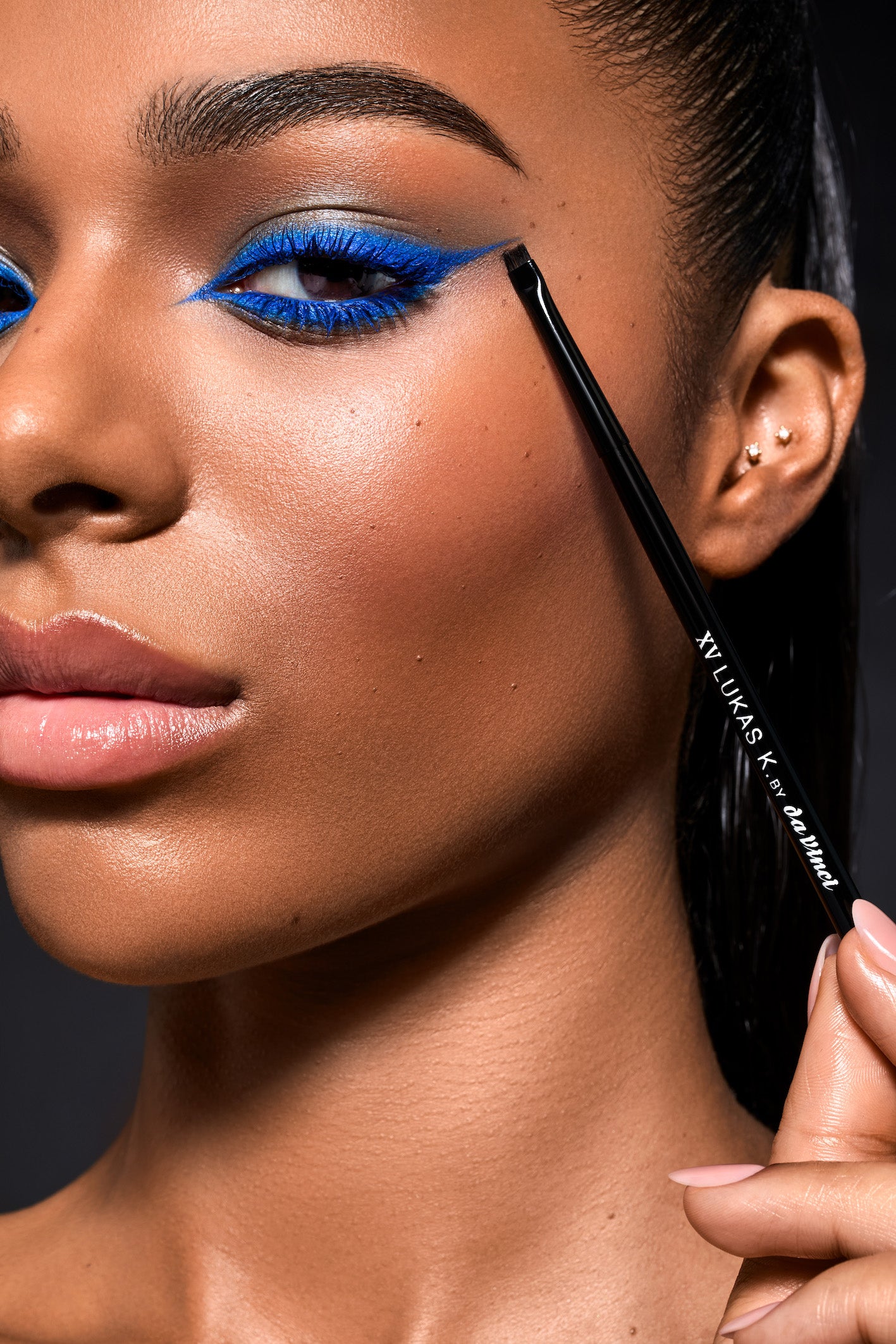 DA VINCI x Lukas K. makiažo šepetėlis smulkioms detalėms 11915