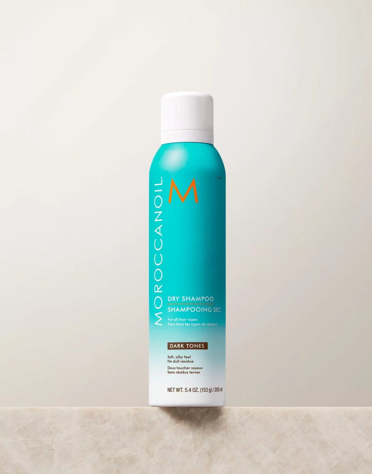 MOROCCANOIL sausas šampūnas tamsiems plaukams "Dry Shampoo Dark Tones", 217 ml