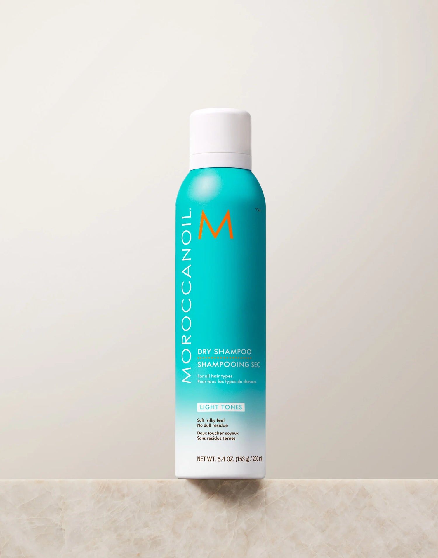 MOROCCANOIL sausas plaukų šampūnas šviesiems atspalviams „Dry Shampoo Light Tones“, 217 ml