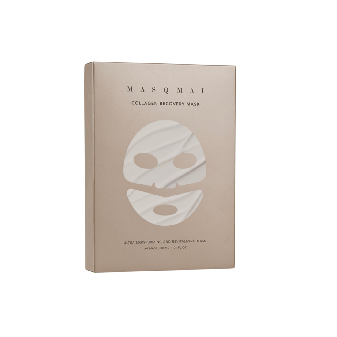 MASQMAI moisturizing mask "Collagen Recovery Mask", 4 pcs.