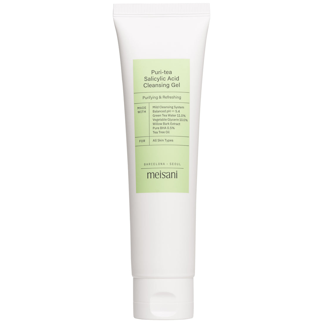 MEISANI cleansing gel "Puri-tea Salicylic Acid", 150 ml