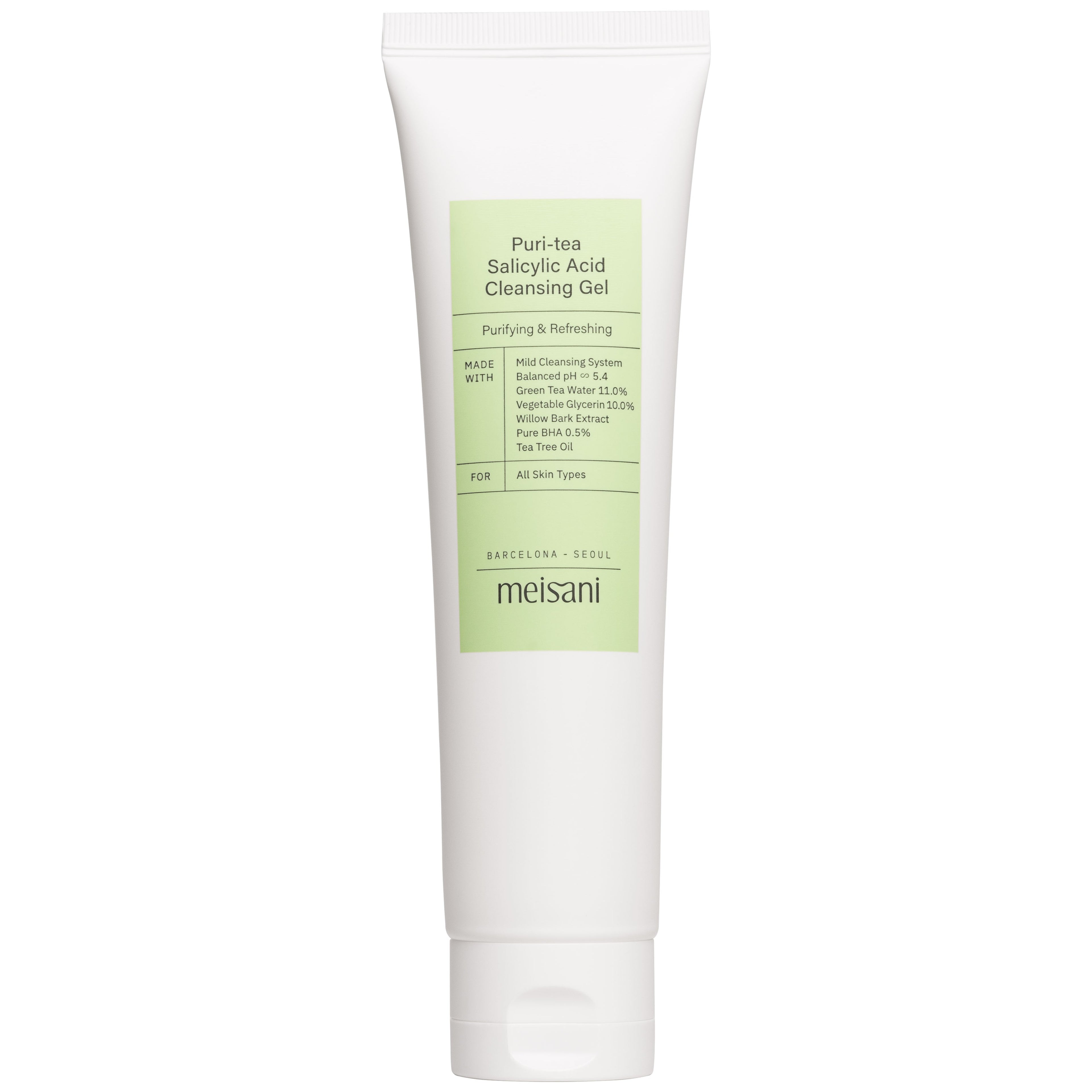 MEISANI valomasis gelis "Puri-tea Salicylic Acid", 150 ml