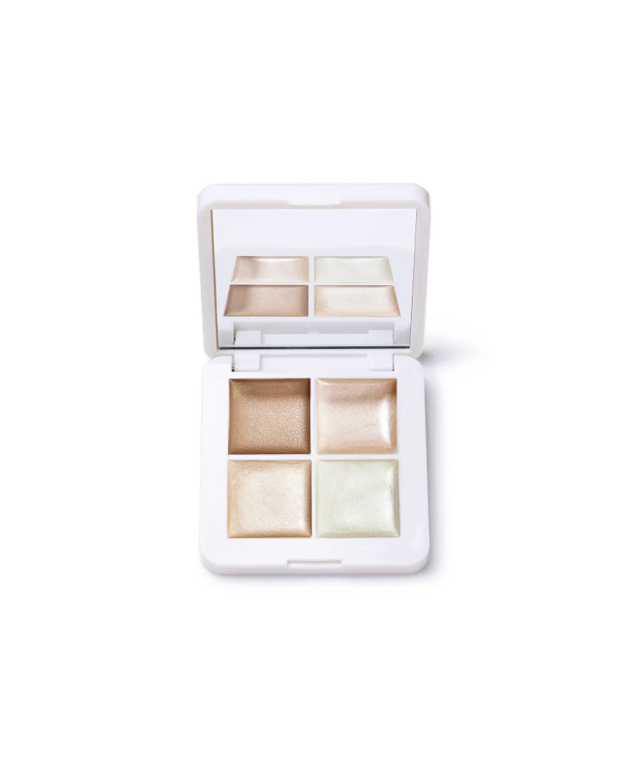RMS kreminių iliuminatorių paletė "Living Luminizer Glow Quad Mini", 4.8g