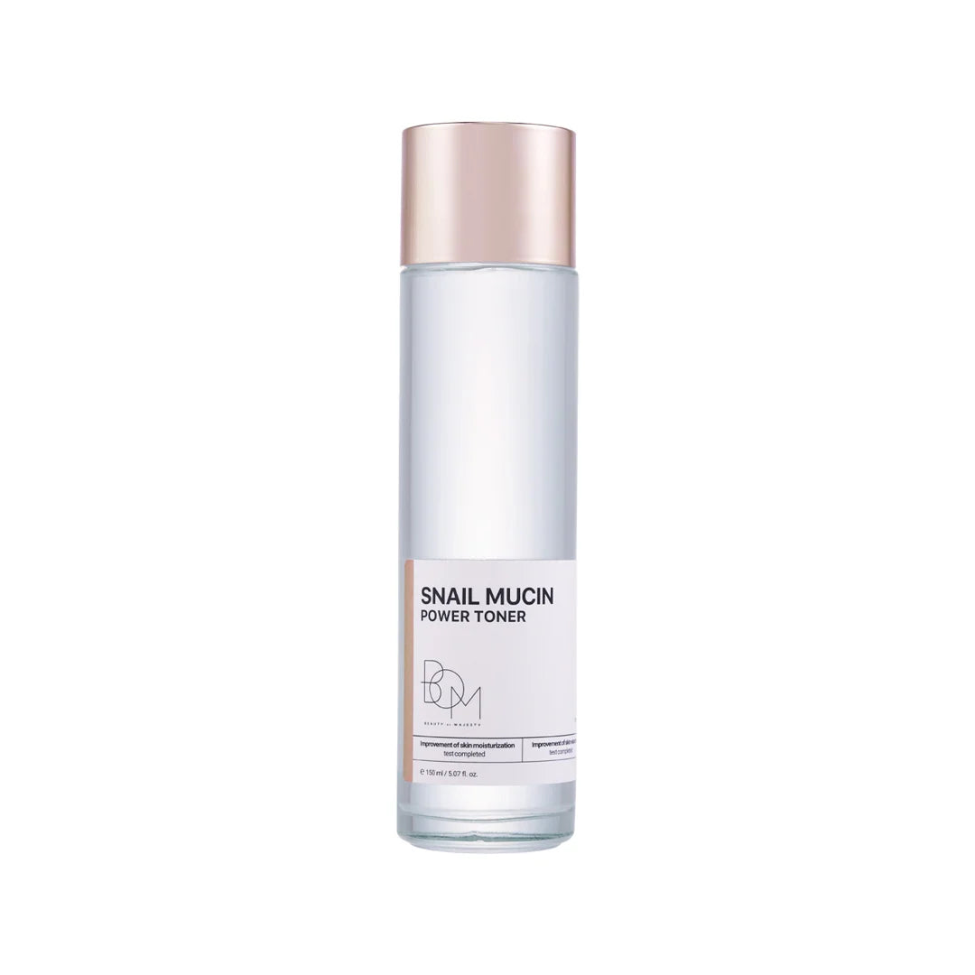 BOM drėkinantis tonikas su sraigių mucinu "Snail Mucin Power Toner", 150 ml