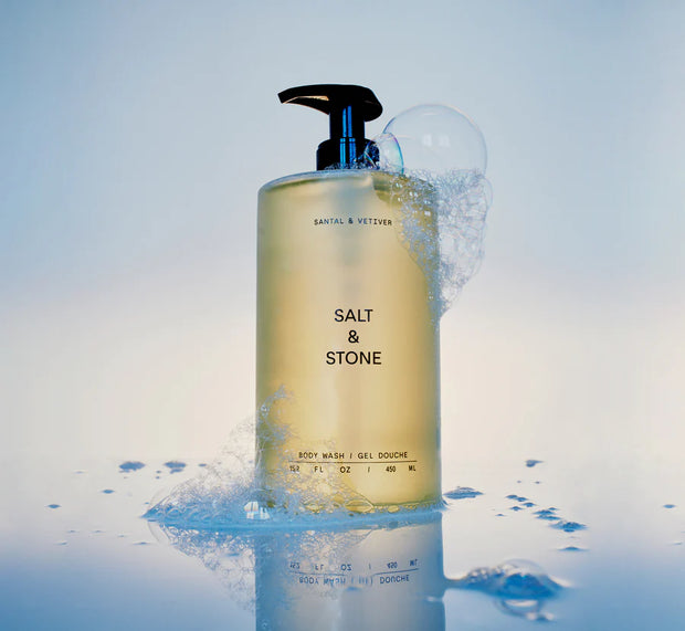 SALT & STONE kūno prausiklis, 450 ml