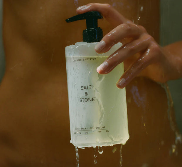 SALT &amp; STONE body wash, 450 ml