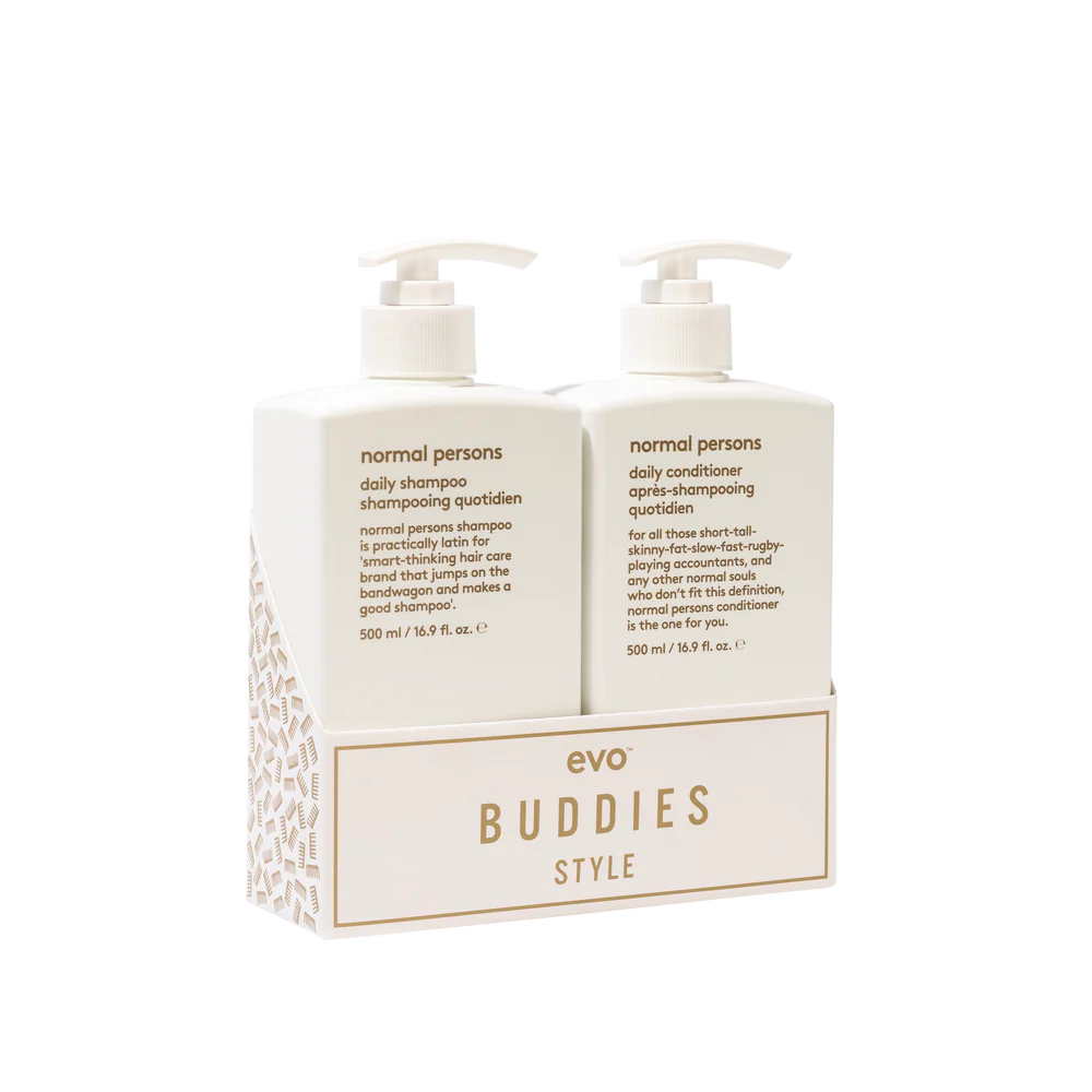 EVO kasdienės priežiūros plaukų rinkinys "Buddies Style", 2x500 ml
