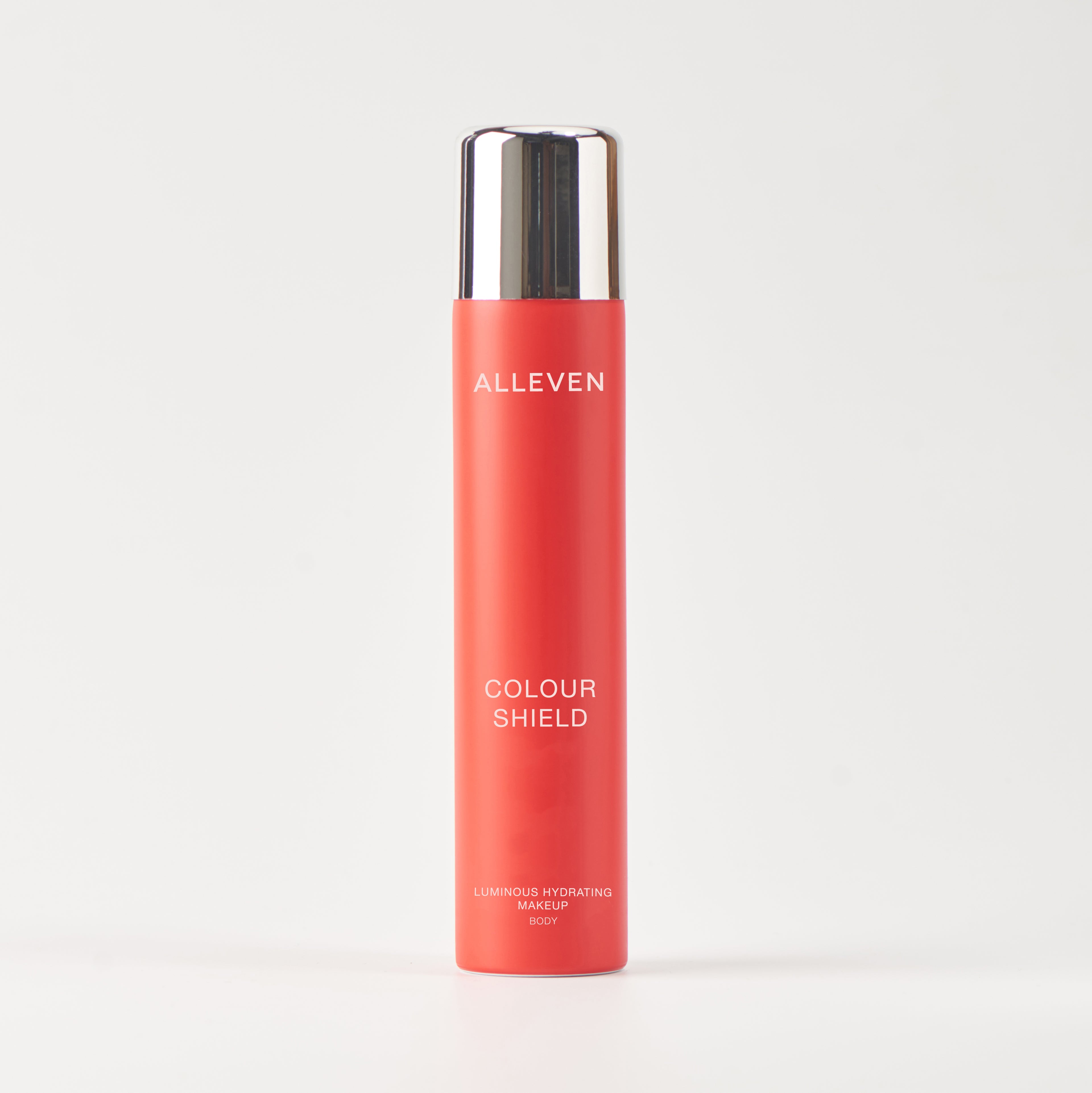 ALLEVEN purškiamas makiažo pagrindas kūnui „Colour Shield Body“, 200 ml