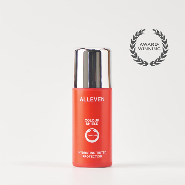 ALLEVEN purškiamas makiažo pagrindas kūnui "Colour Shield", 100 ml