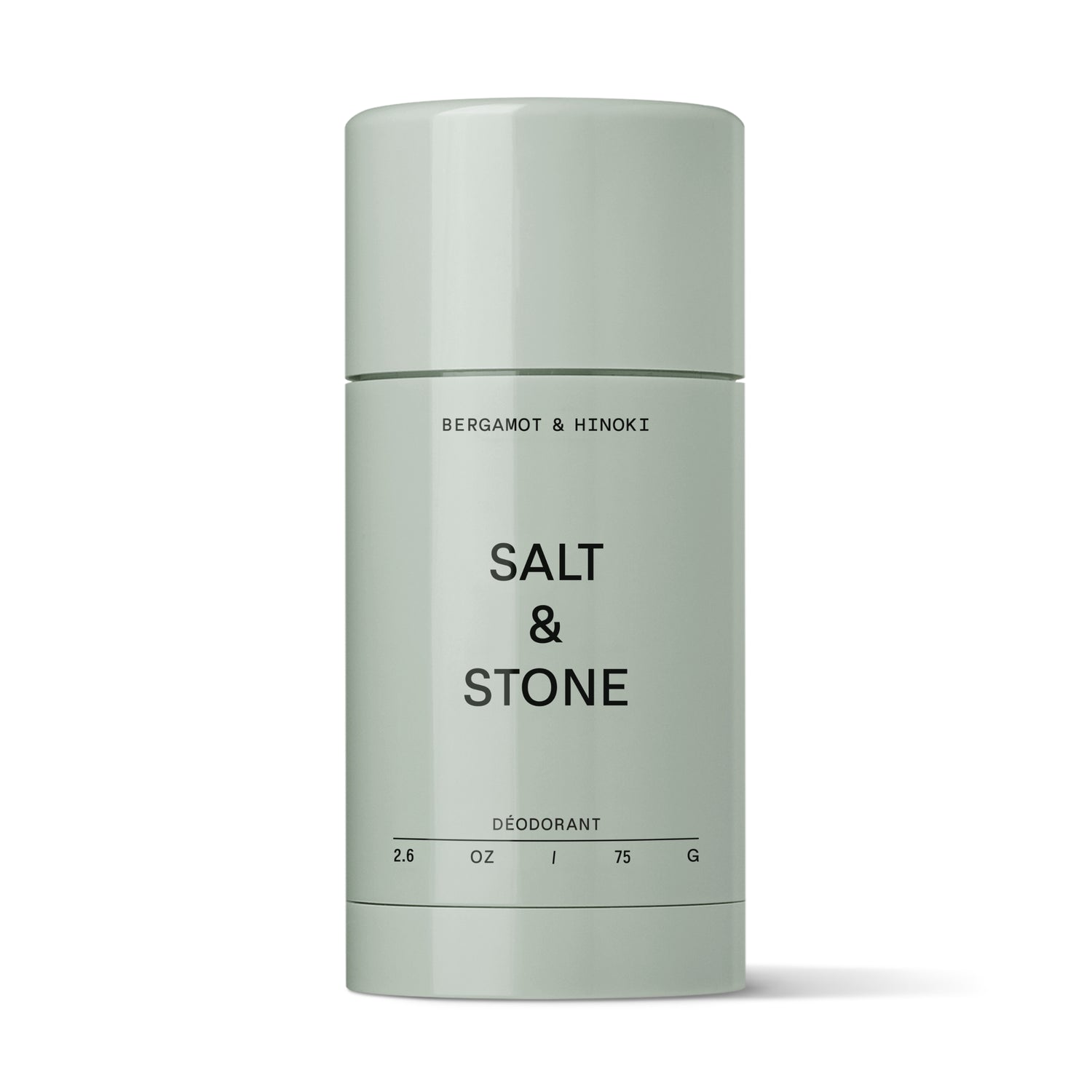 SALT &amp; STONE dezodorantas "Bergamot &amp; Hinoki", 75 g