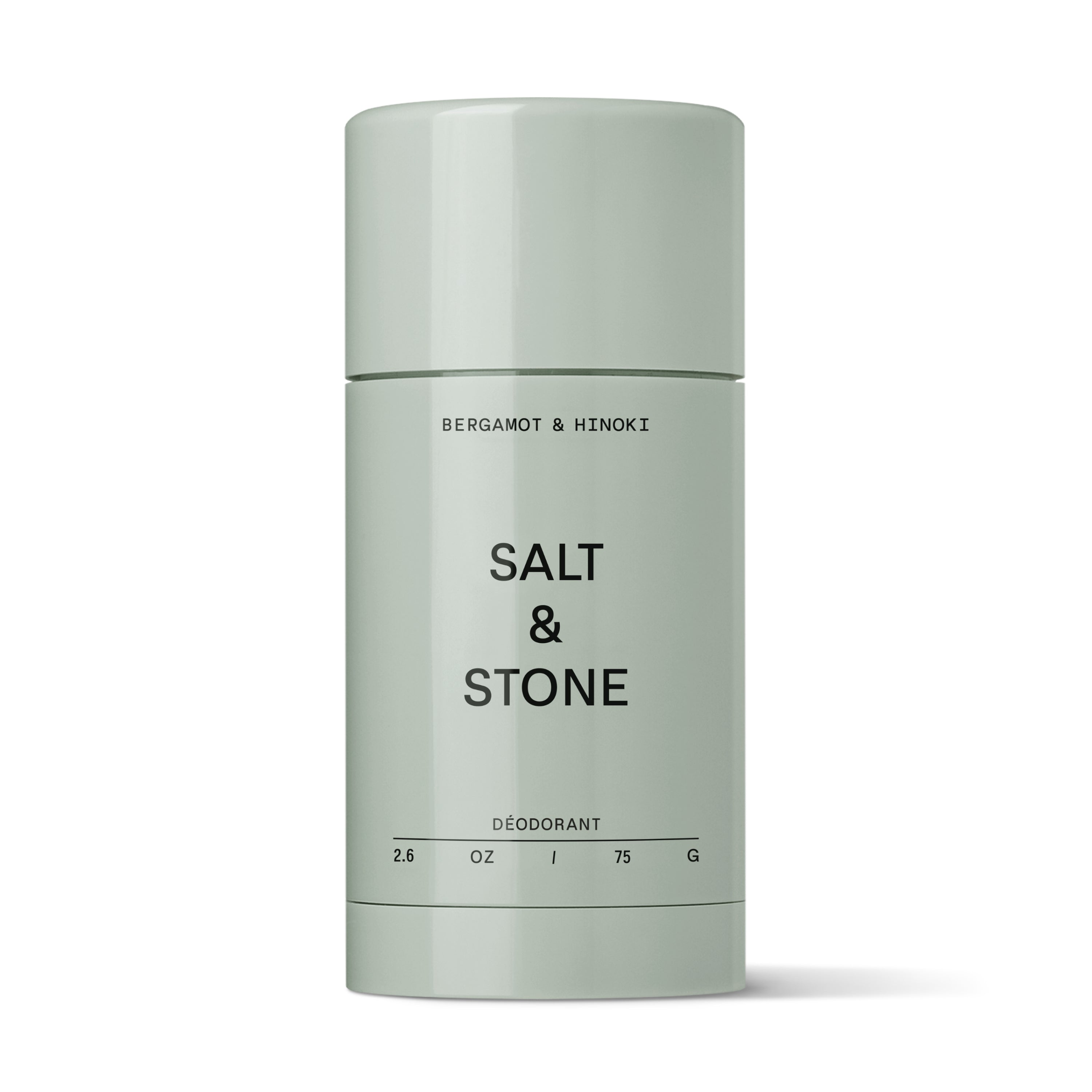 SALT &amp; STONE dezodorantas "Bergamot &amp; Hinoki", 75 g