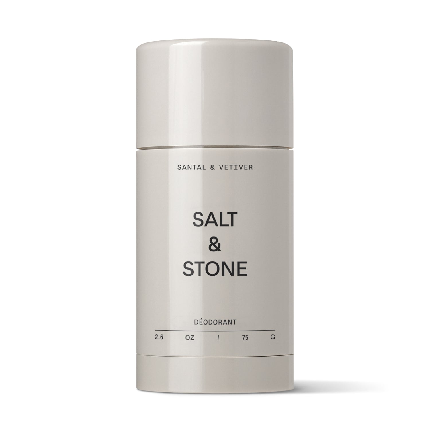 SALT &amp; STONE dezodorantas "Santal &amp; Vetiver", 75 g