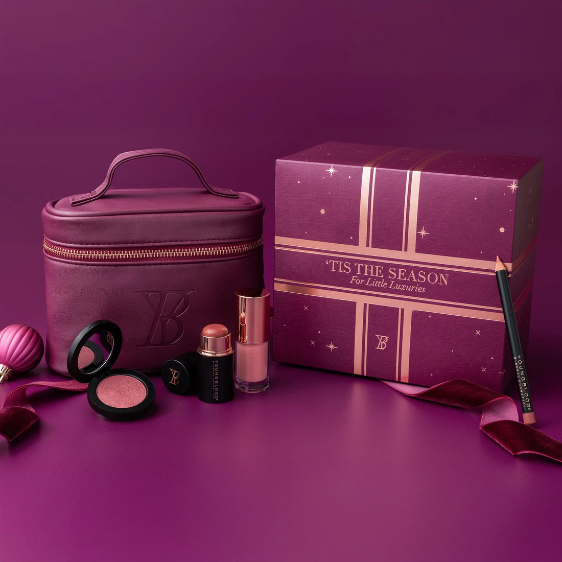 YOUNGBLOOD holiday set &quot;Little Luxuries - Mauve&quot;